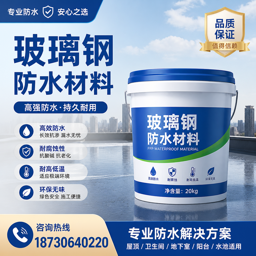 了解玻璃钢防水材料的市场趋势,铁岭 企业不可不知